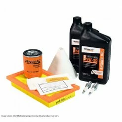 GENERAC Maintenance Kit, 10 & 13kVA/kW, 990cc Kit With Oil (inc.20Kva) G0064840