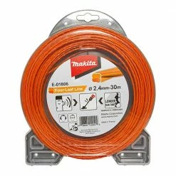 MAKITA 2.4mm X 30m Four Leaf Silent Nylon Line E01806