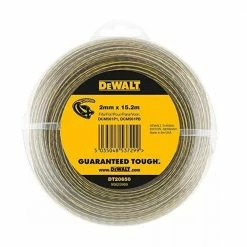 DEWALT 2mm X 15.2m Round Nylon Grass Trimmer Line - Clear DT20650-QZ