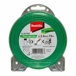 MAKITA 2.0mm X 15m Four Leaf Silent Nylon Line E01769