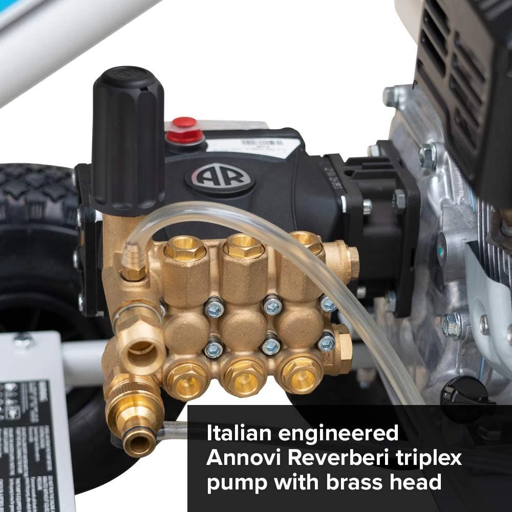 SABER 3400PSI 5.5HP Pro Pressure Washer Powered By Honda W/ GX-200 SP12GX200 - Image 4