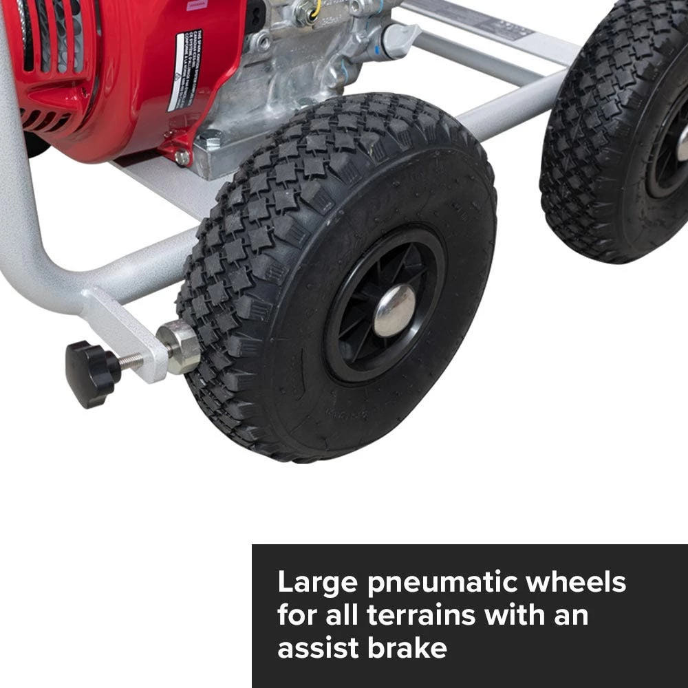 SABER 3400PSI 5.5HP Pro Pressure Washer Powered By Honda W/ GX-200 SP12GX200 - Image 6