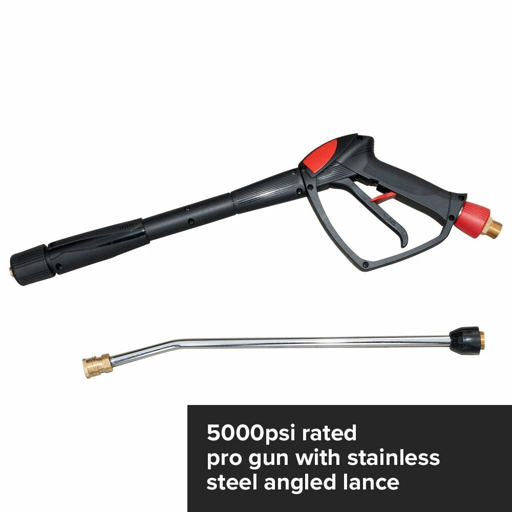 SABER 3400PSI 5.5HP Pro Pressure Washer Powered By Honda W/ GX-200 SP12GX200 - Image 9