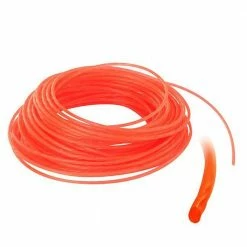 MAKITA 2.4mm X 30m Silent Clover Leaf Nylon Line Orange 1985029