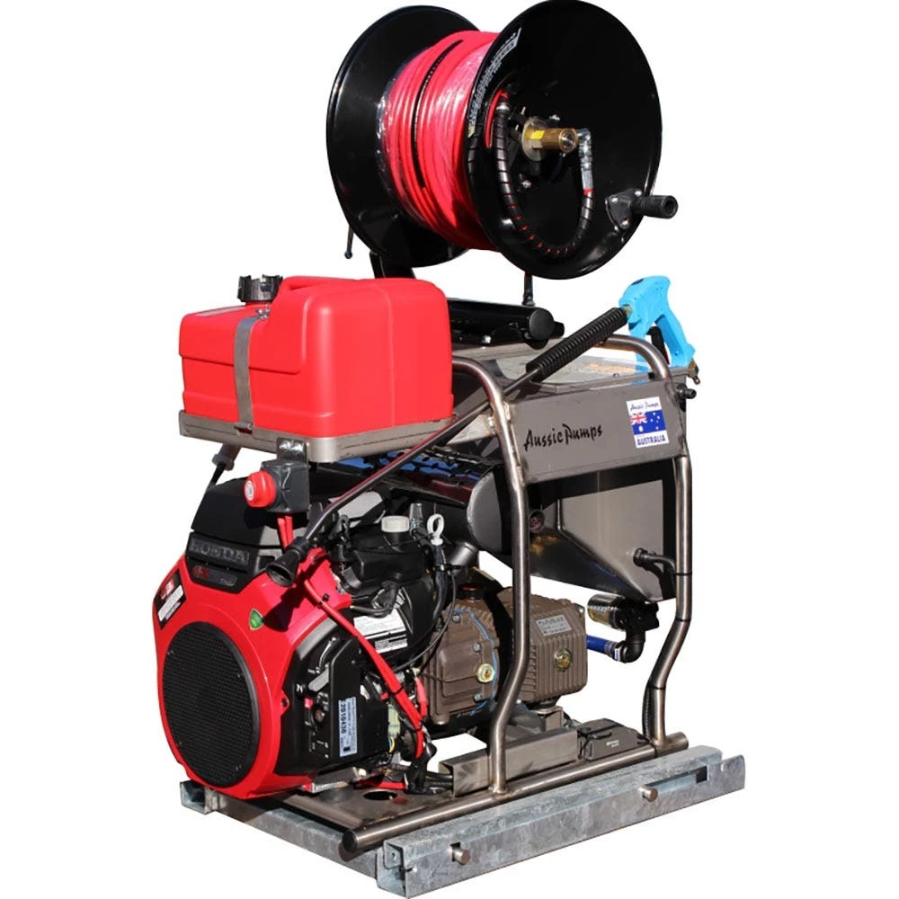 AUSSIE PUMPS 5000PSI King Cobra Cube Jetter HONDAGX690 ABSSCOBRAKINGCUBE